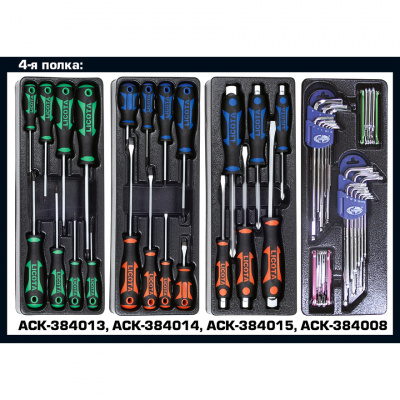 купить LICOTA AWX-2603GTSK09 Телега инструментальная 363пр., 7 полок, пласт. стол., серая