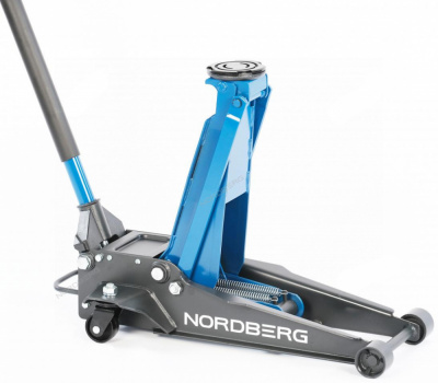 купить NORDBERG N32034 Домкрат супернизкий подкатной 3 тонн, H=75-510 мм
