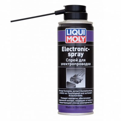 купить LiquiMoly 8047 Смазка для электроконтактов Electronic-Spray 200 мл