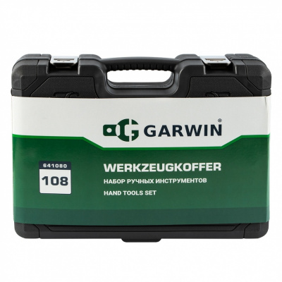 купить GARWIN 641080 Набор ручных инструментов 1/4" и 1/2" 6 гр. 108 предметов