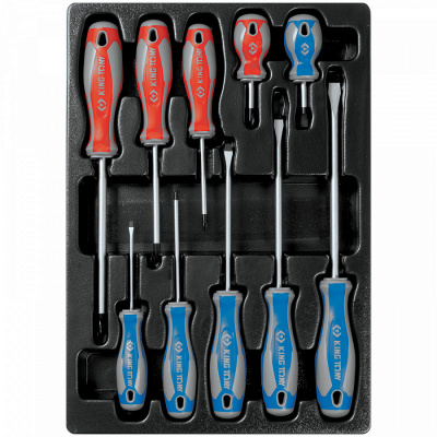 купить KING TONY 9-31110MR НАБОР ОТВЕРТОК, ЛОЖЕМЕНТ, 10 ПРЕДМЕТОВ KING TONY 9-31110MR