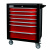 купить GARWIN 001017-3000 Тележка инструментальная серии Standart 7 полочная красная