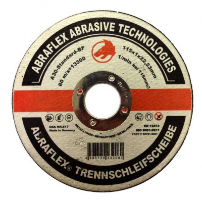 купить Круг отрезной 115x1,0x22,23 A30 S-BF41 мет/нерж