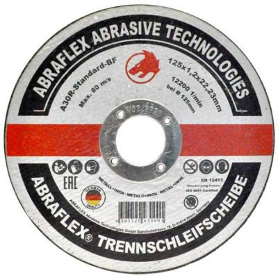 купить Круг отрезной 125x1,2x22,23 A30 S-BF41 мет/нерж