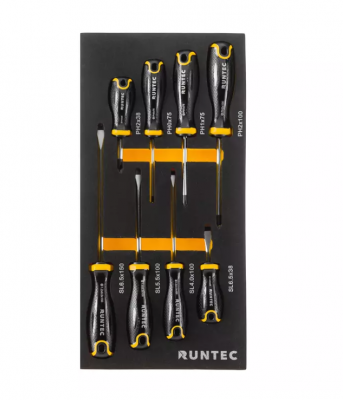 купить RUNTEC RT-HT273PR7 Тележка инструментальная 7 полочная Performance с комплектом инструмента, 273 предмета