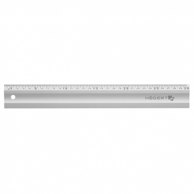 купить HOEGERT HT4M230 Линейка алюминиевая 300 мм