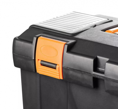 купить RUNTEC RT-445 Ящик инструментальный пластиковый с органайзером, средний, 450х243х210 мм