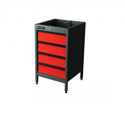 купить RUNTEC TS4-7016-3020 Тумба с 4-мя ящиками, красный