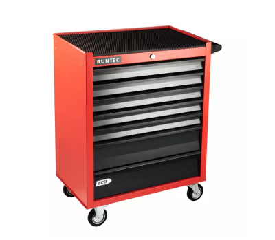 купить RUNTEC RTEC-7R Тележка инструментальная 7 полочная ECO красная