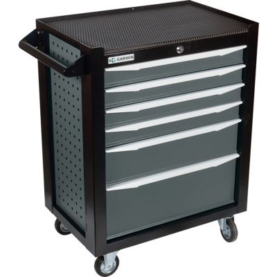 купить GARWIN 001016-7011 Тележка инструментальная серии Standart 6 полочная серая