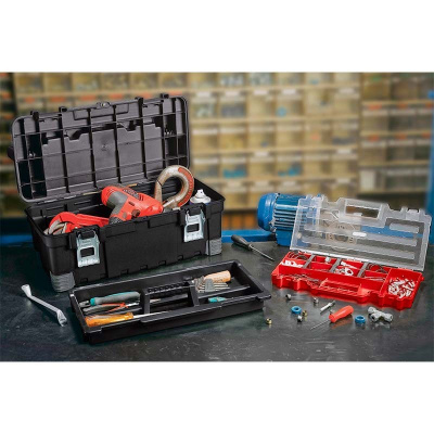 купить KETER 17181010 Ящик для инструментов 26” HAWK WITH ORGANIZER