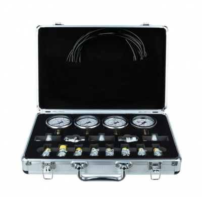 купить GARWIN PRO A85540 Набор 4-х манометров с контрольными точками для измерения давления масла в гидросистеме