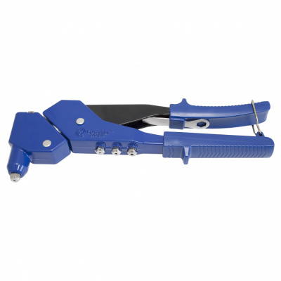 купить КОБАЛЬТ 243-509 Заклепочник 300 мм, поворотный 0-360 град., заклепки 2,4-3,2-4,0-4,8 мм, блистер