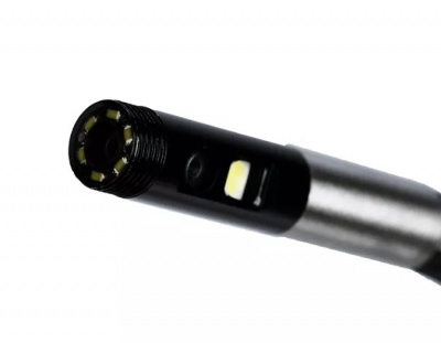 купить GARWIN PRO A70200 Видеоэндоскоп 4,3" IPS дисплей, гибкий зонд 1 м, двойная камера 6 мм поворачиваемая на 360°, в кофре