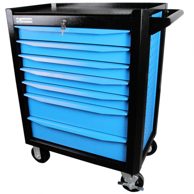 купить GARWIN 001020-5015 Тележка инструментальная серии Industrial 7 полочная синяя