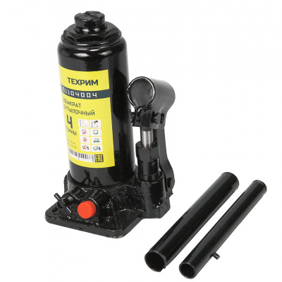 купить ТЕХРИМ 01104004 Домкрат бутылочный г/п  4 т, 180-340 мм