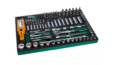 купить GARWIN PRO 646015 Набор торцевых головок с аксессуарами, 134 пр. в ложементе EVA