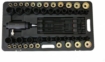 купить Car-Tool CT-D2183 Набор съемников сайлентблоков гидравлический, универсальный, усилие до 10т