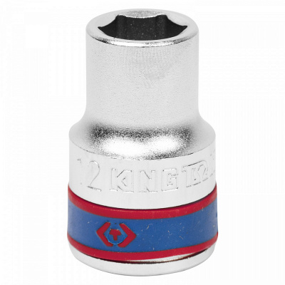 купить KING TONY 433512M KING TONY Головка торцевая стандартная шестигранная 1/2", 12 мм