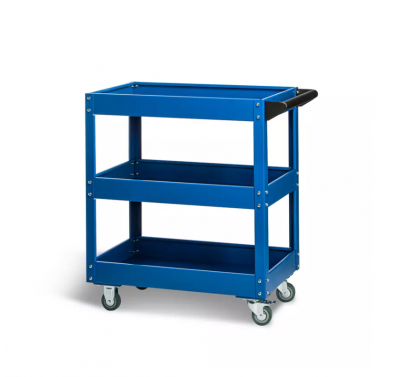 купить RUNTEC RT-3B Тележка с тремя открытыми полками, синяя