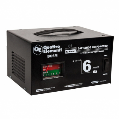 купить QUATTRO ELEMENTI 770-070 Зарядное устройство BC6M
