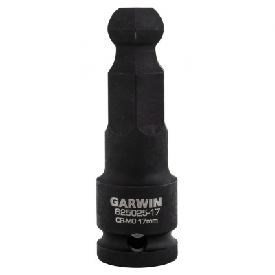 купить GARWIN 625025-17 Головка торцевая ударная HEX с шаром 1/2" 17 мм, L=78 мм