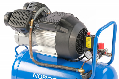 купить NORDBERG NCE50/360V Компрессор поршневой V-образный 220В, ресив. 50л, 360л/мин