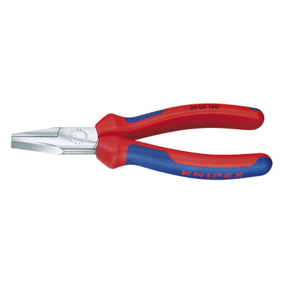 купить Knipex KN-2005140 Плоскогубцы с гладкими губками, хромированные 140 мм