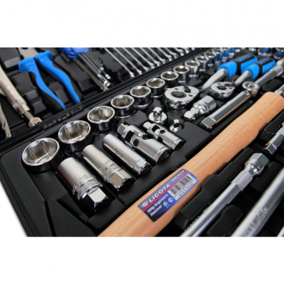 купить LICOTA ALK-8022F Набор инструмента 1/4", 3/8", 1/2", 6 и 12 гр. 131 пр.