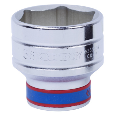 купить KING TONY 433536M KING TONY Головка торцевая стандартная шестигранная 1/2", 36 мм