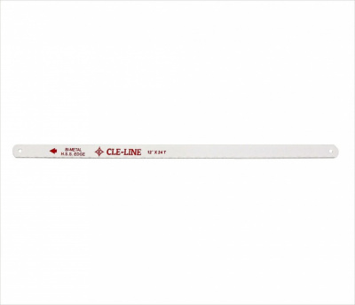купить CLE-LINE CL-C25244 Полотно по металлу биметаллическое 300x13x0,65 мм, HSS-Co8, 24 TPI