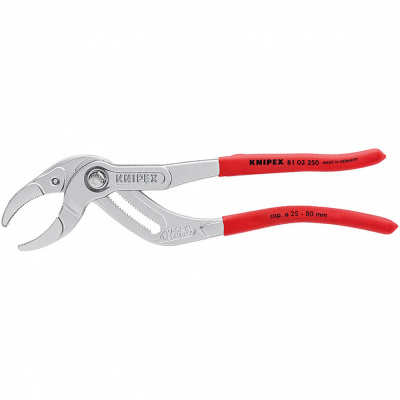 купить Knipex KN-8103250 Клещи трубные захватные хромированные 250 мм