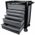 купить GARWIN 001020-7011 Тележка инструментальная серии Industrial 7 полочная серая