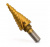 купить RUNTEC RT-DS4-22-10 Сверло ступенчатое RUNTEC 4-22 мм, 10 ступеней, HSS-TiN