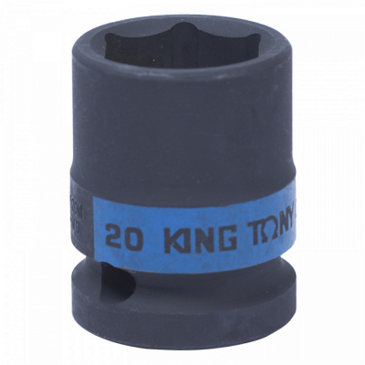 купить ГОЛОВКА ТОРЦЕВАЯ УДАРНАЯ ШЕСТИГРАННАЯ 1/2", 20 ММ KING TONY