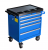купить LICOTA  AWX-2602B-N-R-ST Тележка инструментальная с карманом, со столешницей, 5 полок, синяя