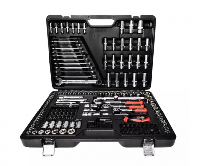 купить RUNTEC RT-HT216T Набор ручных инструментов RUNTEC TECHNIC 216 предметов 1/2", 3/8", 1/4"