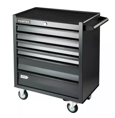 купить RUNTEC RTEC-6G Тележка инструментальная 6 полочная ECO серая