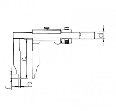 купить ASIMETO 311-12-0 Штангенциркуль нониусный с микроподачей 0,02 мм, 0-300 мм, губки 75 мм