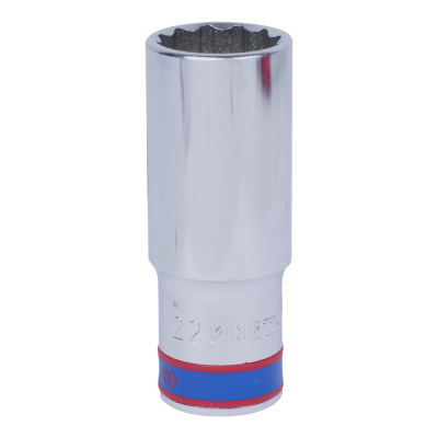 купить KING TONY 423022M    KINGTONY Головка Глубокая 12гр 22мм 1/2"