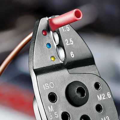купить Knipex KN-9722240 Клещи зажимные для опрессовки 240 мм