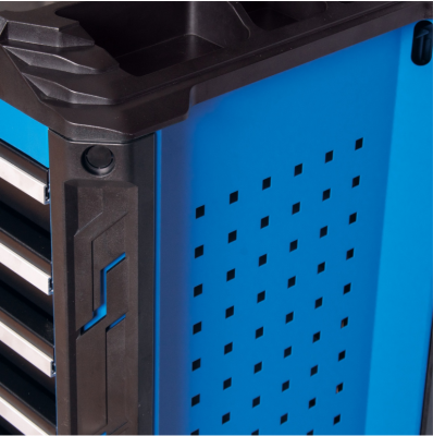 купить KING TONY 87SQ31-7B-BK Тележка инструментальная, 7 выдвижных ящиков, "SQUAD"