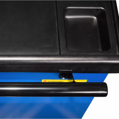 купить LICOTA  AWX-2602B-N-R-ST Тележка инструментальная с карманом, со столешницей, 5 полок, синяя