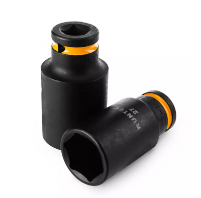 купить RUNTEC RT-IS1B15L Набор ударных головок глубоких 1/2", 10-32 мм, CrMo, 15 предметов