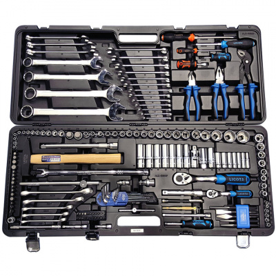 купить LICOTA ALK-8023F Набор инструмента 1/4" и 1/2" 6 гр. 167 предметов
