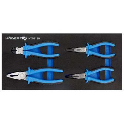 купить HOEGERT HT7G130 Набор клещей 4 шт., ложемент EVA