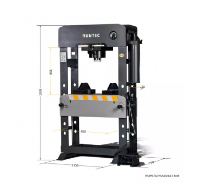 купить RUNTEC RT-SP100A Пресс пневмогидравлический профессиональный, 100 т