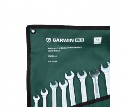 купить GARWIN PRO 606570-12 Набор ключей комбинированных удлиненных 12 предметов 10-24 мм