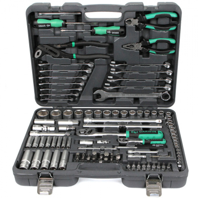 купить GARWIN PRO GTK-0103115 Набор ручных инструментов 1/4" и 1/2" 6 гр. 115 предметов