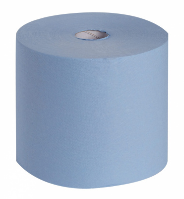 купить  333529-1 Бумажный протирочный материал Basic, 2сл., 33смх35см, синий